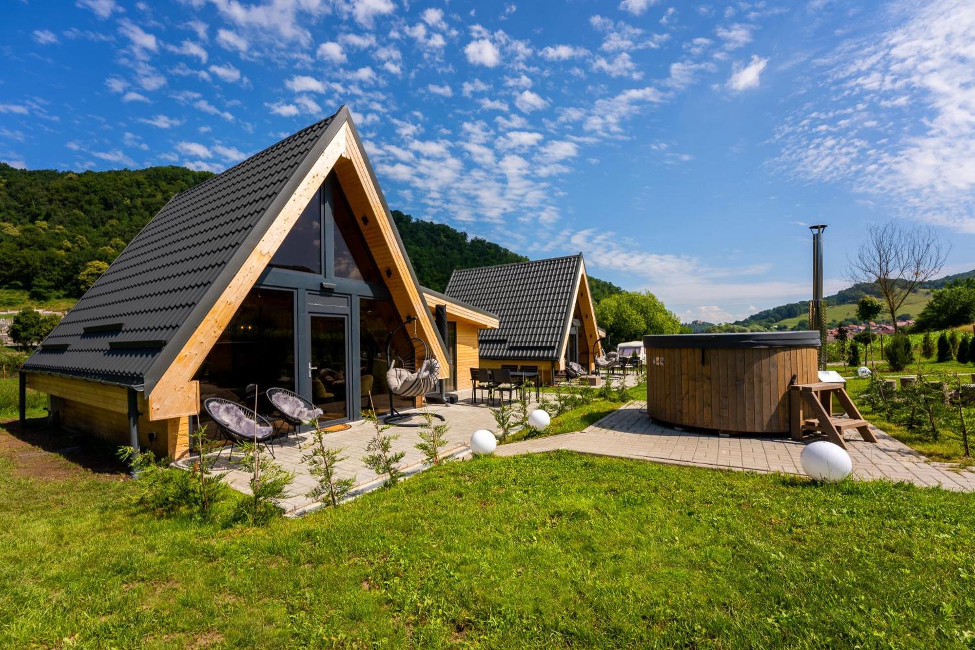 Hotel Ungefug A-Frame Sighişoara Exterior foto